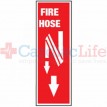 Fire Hose Location Sign 4 x 12
